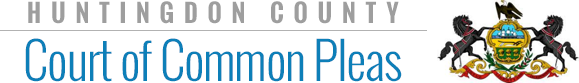 Huntingdon County Court of Common Pleas Logo
